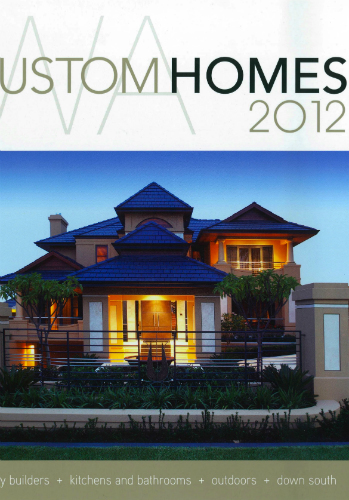 House featured in Custom Homes magazine